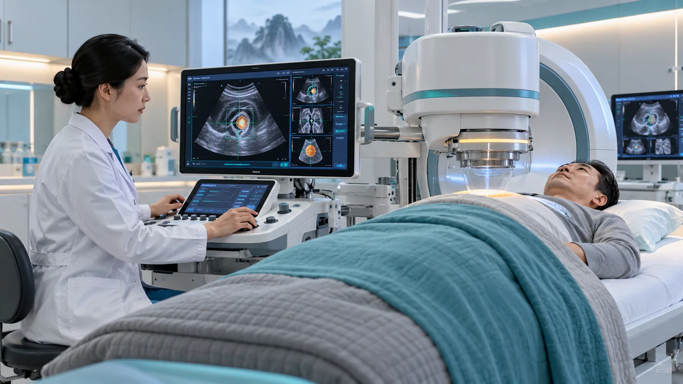 Illustrative focused ultrasound treatment room